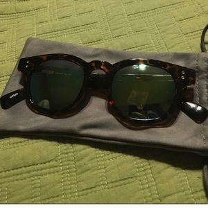 NEW J.Crew Tortoise Mirrored Sunglases
